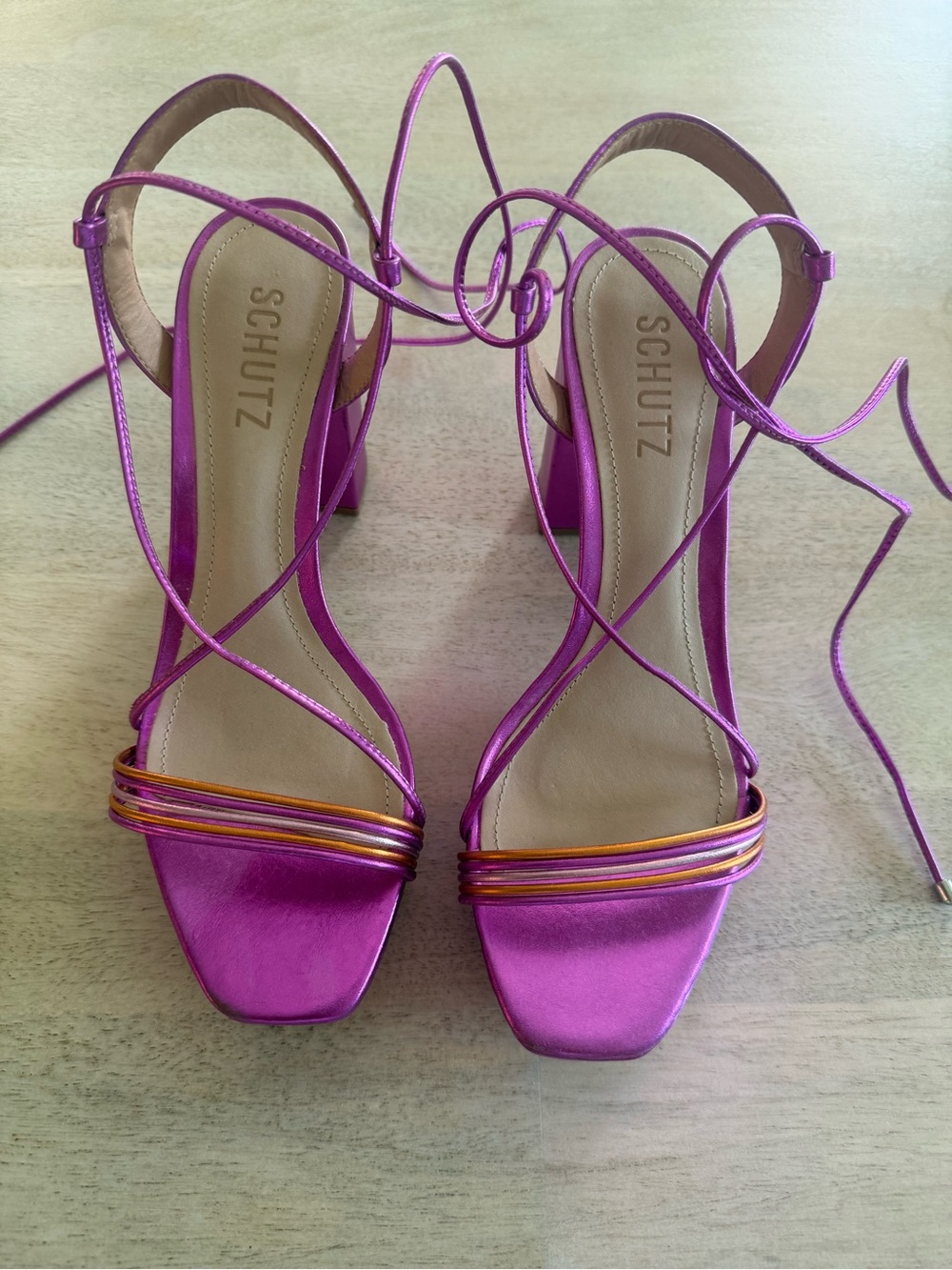 SCHUTZ platform heels